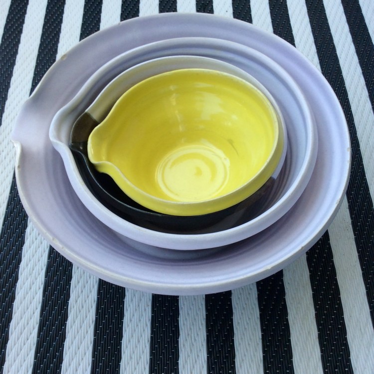 Terrasses en couleurs.